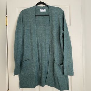 Teal Old Navy Open Cardigan